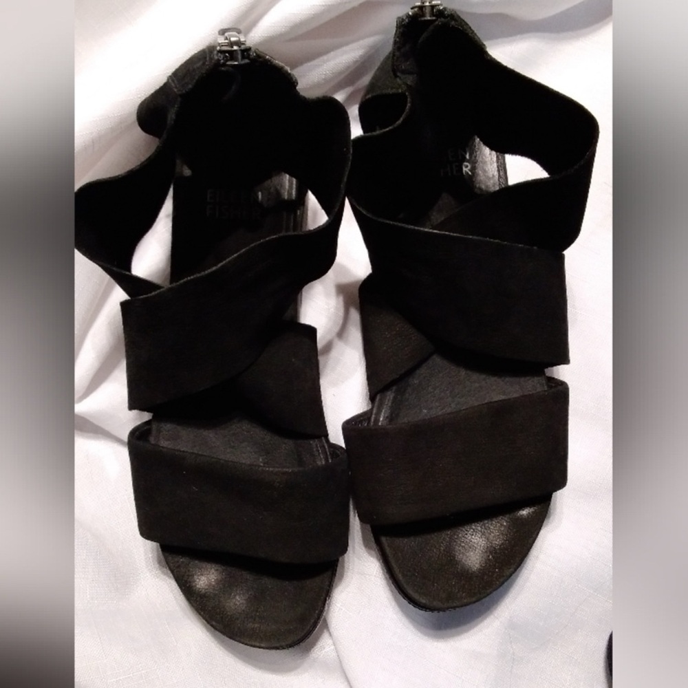 Eileen Fisher Black Women's Sandals